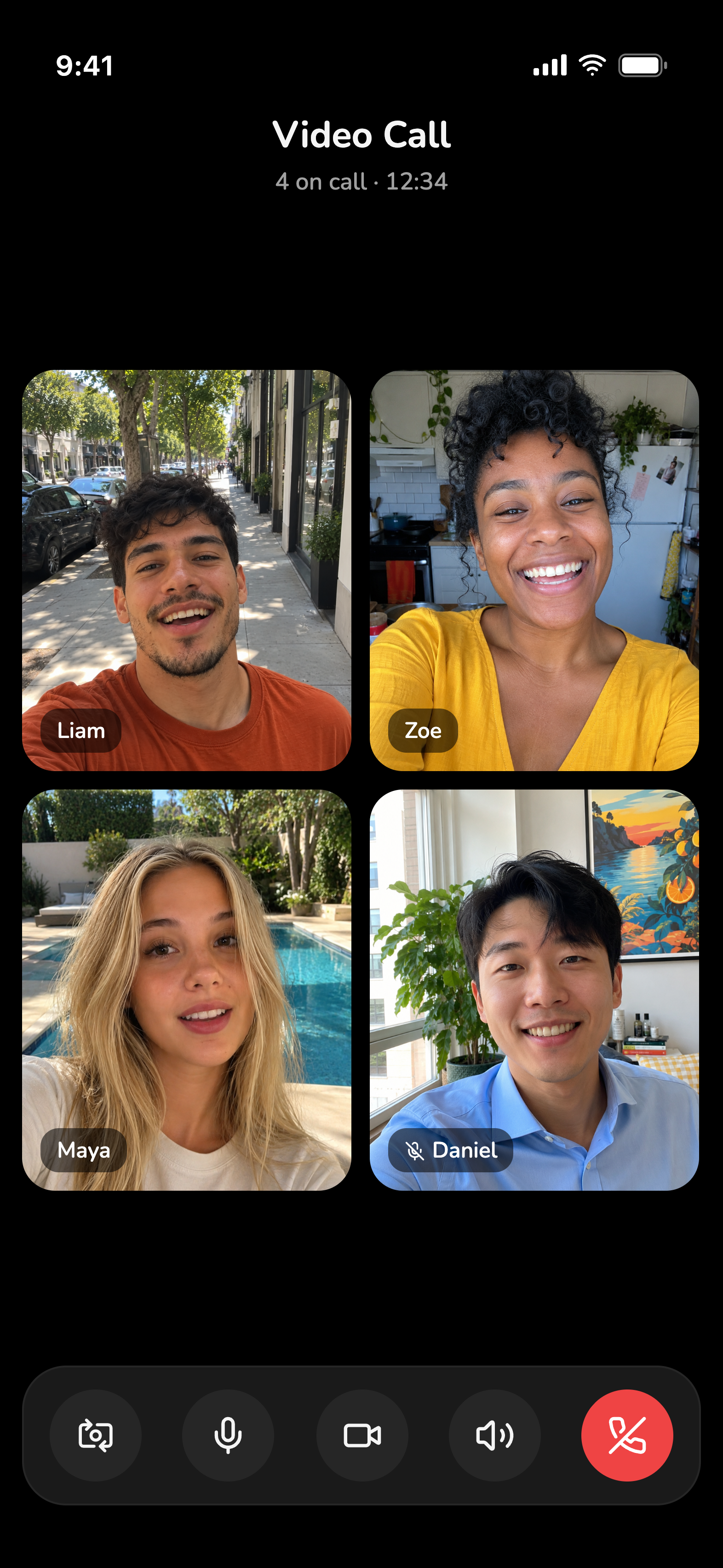 Group video call