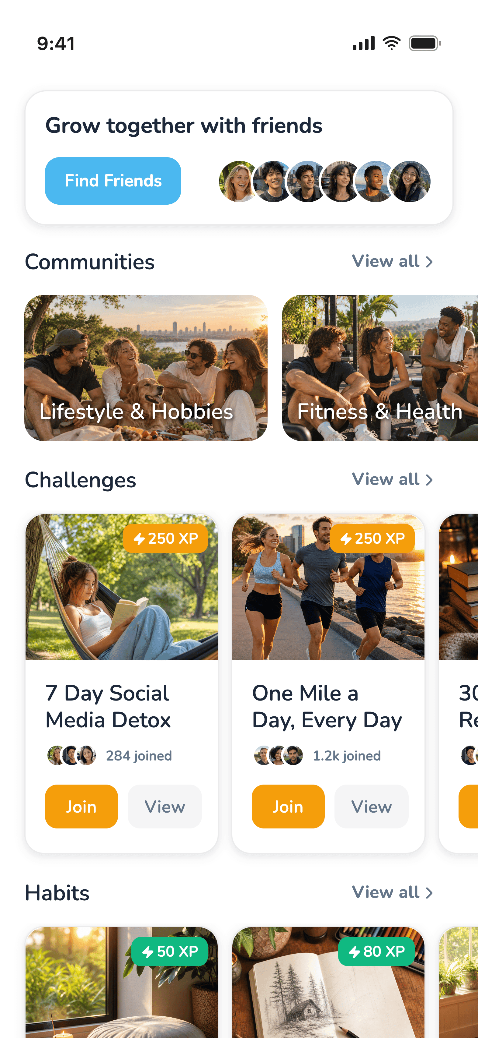 Fernara discover feed