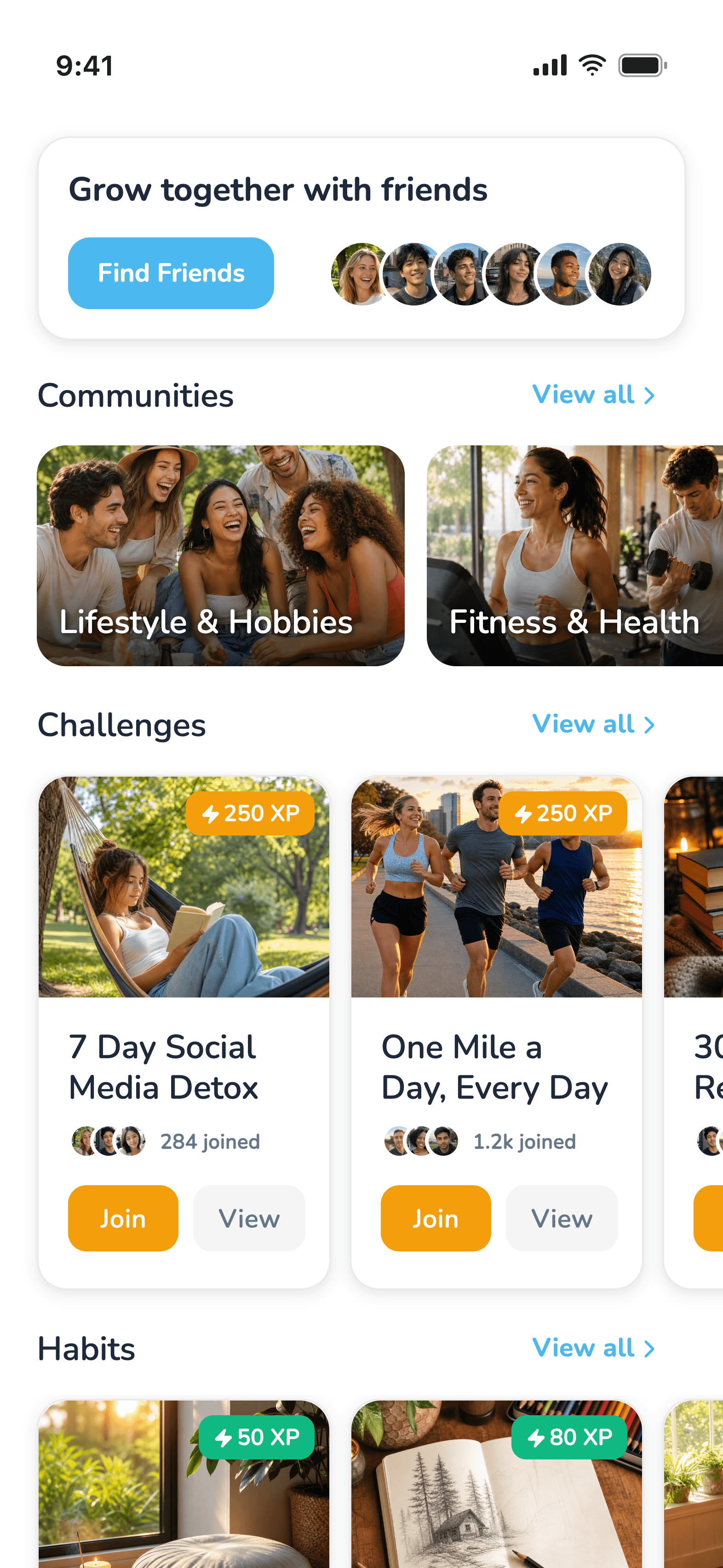 Fernara discover feed