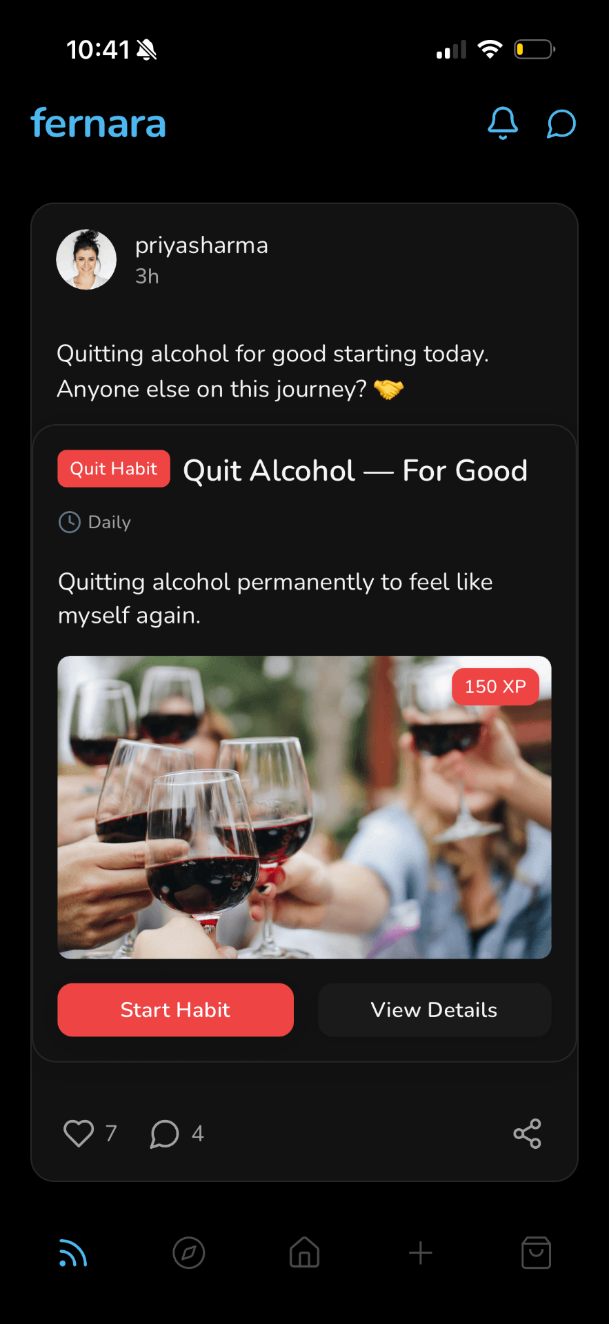 Social feed