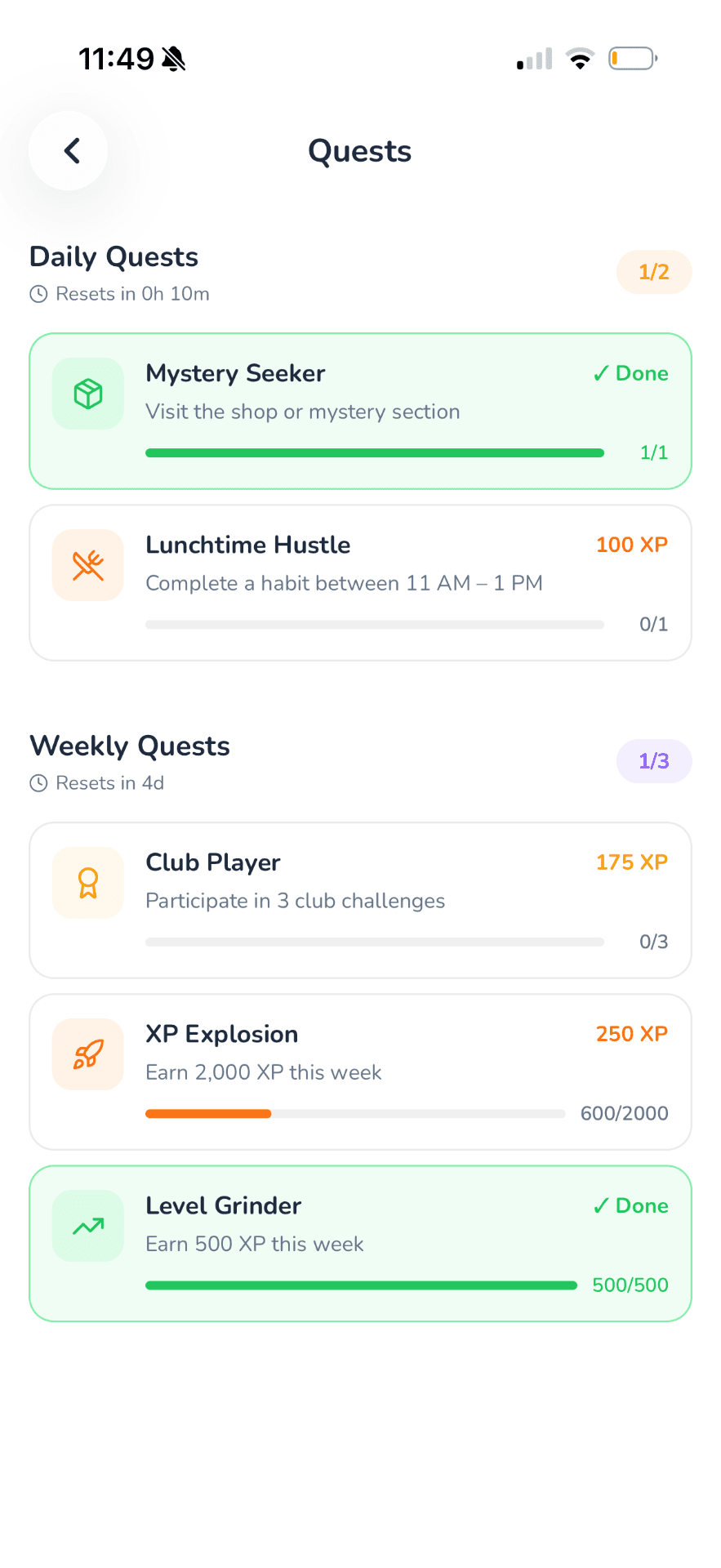 Quests